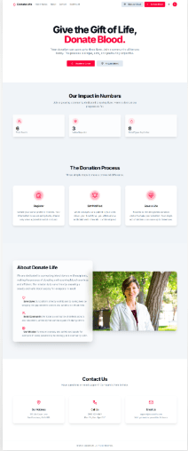 Donate Life mockup 2